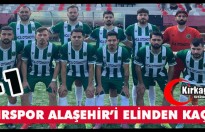 BAKIRSPOR ALAŞEHİR’İ ELİNDEN KAÇIRDI 1-1