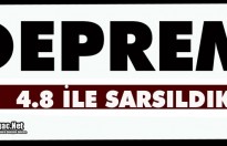 DEPREM...4.8 İLE SALLANDIK