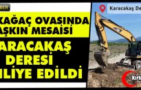 KIRKAĞAÇ OVASI’NDA TAŞKIN MESAİSİ