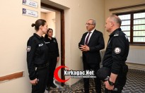 İL EMNİYET MÜDÜRÜ KARAYEL KIRKAĞAÇ'TA
