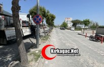 Kırkağaç’ta Trafik Düzeni İçin Denetimler Sıkılaşıyor.. Yeni Levhalar Yerleştirildi