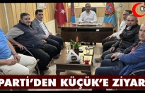 AK PARTİ’DEN ŞOFÖRLER ODASI BAŞKANI KÜÇÜK’E "HAYIRLI OLSUN" ZİYARETİ