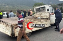 KIRKAĞAÇ'TA KAZA 2 YARALI..