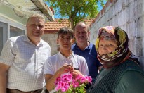 KIRKAĞAÇ’TA ENGELLİ VATANDAŞLARA ANLAMLI ZİYARET