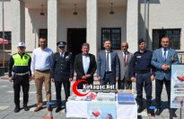 KIRKAĞAÇ'TA TRAFİK HAFTASINDA ANLAMLI KUTLAMA(VİDEO)