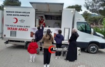 KIZILAY’DAN ÇAM FESTİVALİNDE ÇAY, KAHVE, ÇORBA İKRAMI