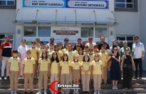 ATATÜRK ORTAOKULU BURSLULUK SINAVINDA GELENEĞİ BOZMADI
