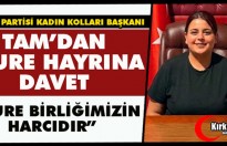 TAM’DAN AŞURE HAYRINA DAVET