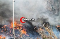 BAKIR’DA KORKUTAN YANGIN(VİDEO)