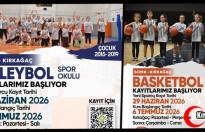 KIRKAĞAÇ'TA BASKETBOL ve VOLEYBOL KURSLARI BAŞLIYOR