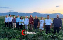 İYİ PARTİLİ AYTAÇ KIRKAĞAÇ'TA ÇİFTÇİLERİN SORUNLARINI DİNLEDİ