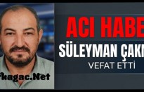 ACI HABER..SÜLEYMAN KURÇAK VEFAT ETTİ