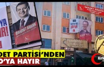 KIRKAĞAÇ SAADET PARTİSİ'NDEN “PANKARTLI” TEPKİ