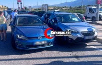 KIRKAĞAÇ'TA TALİHSİZ KAZA 2 YARALI