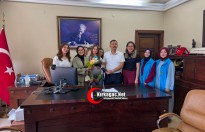 GENÇLERDEN KAYMAKAM OKTAY'A ANLAMLI ZİYARET