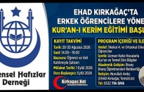 EHAD KIRKAĞAÇ’TA YIL BOYU SÜRECEK KUR'AN-I KERİM EĞİTİMİ BAŞLIYOR