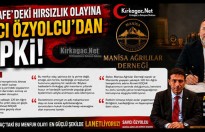 SAVCI ÖZYOLCU'DAN AHMET KOÇAK’A DESTEK: "BU SALDIRI TOPLUMUN HUZURUNADIR"