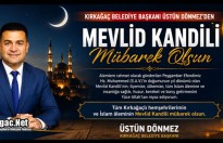 DÖNMEZ’DEN MEVLİD KANDİLİ MESAJI