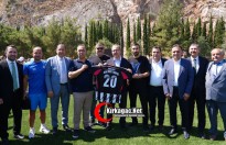 ESKİ GENÇLİK VE SPOR BAKANI KASAPOĞLU KIRKAĞAÇ'TA