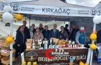 KIRKAĞAÇ’IN YÖRESEL ÜRÜNLERİ İZMİR’DE BÜYÜK İLGİ GÖRDÜ