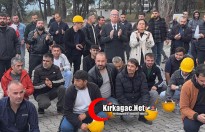 DÖNMEZ VE KARAKÖYLÜ’DEN MADENCİLERE TAM DESTEK
