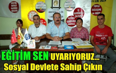 Uyarıyoruz, Sosyal Devlete Sahip Çıkın