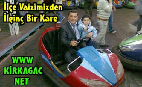 VAİZ OSMAN YILMAZ'DAN İLGİNÇ BİR KARE