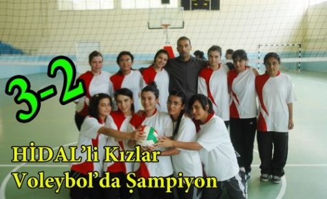 Voleybol Kızlarda Kupa HİDAL'in