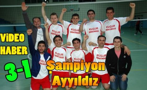 Voleybolda Şampiyon AY YILDIZ(VİDEO)