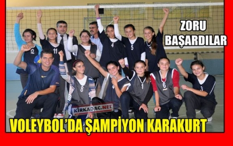 VOLEYBOL'DA ŞAMPİYON KARAKURT 75.YIL