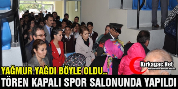 YAĞMUR YAĞDI BÖYLE OLDU