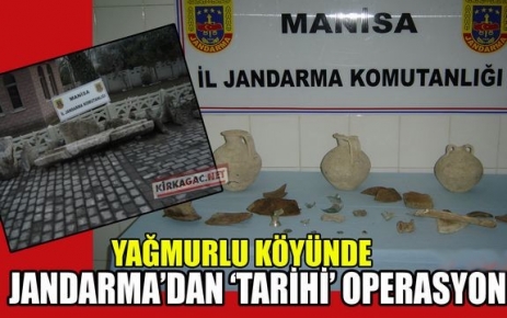 YAĞMURLU'DA “TARİHİ“ OPERASYON