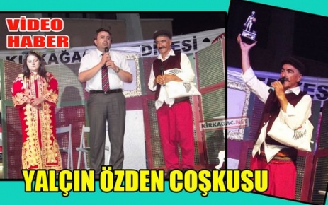 YALÇIN ÖZDEN TİYATROSUNA BÜYÜK İLGİ(VİDEO)