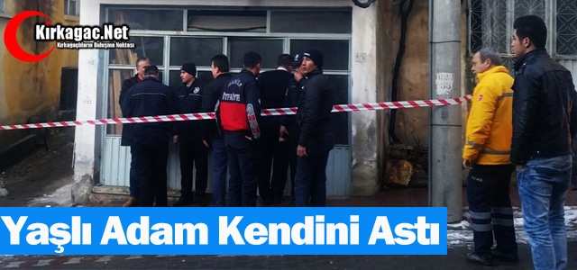 YAŞLI ADAM KEDİNİ ASTI