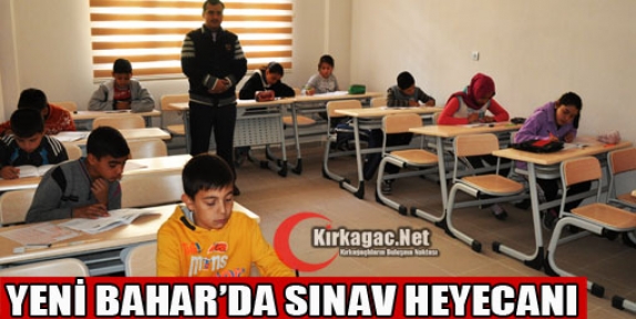 YENİBAHAR’DA SINAV HEYECANI