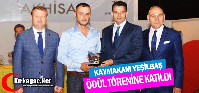 YEŞİLBAŞ İFTAR YEMEĞİ VE ÖDÜL TÖRENİNE KATILDI