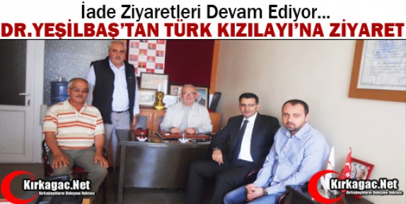 YEŞİLBAŞ’DAN TÜRK KIZILAY ŞUBESİNE ZİYARET