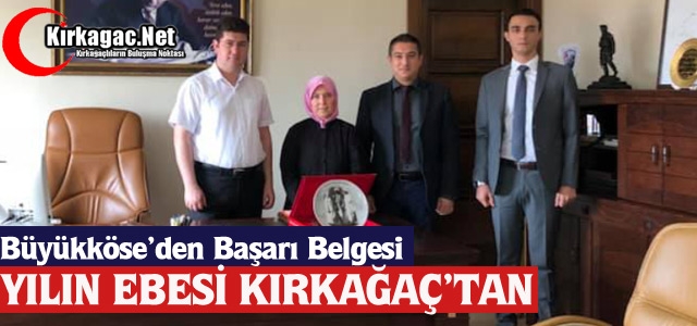 YILIN EBESİ KIRKAĞAÇ’TAN