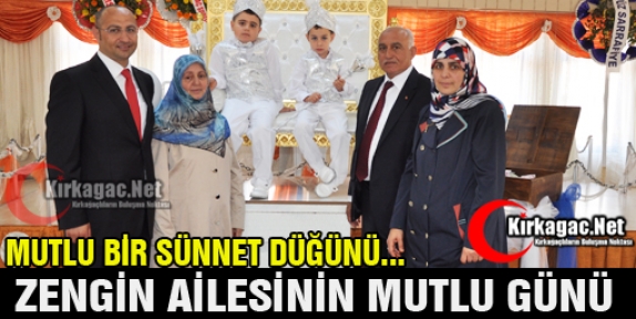 ZENGİN AİLESİNİN MUTLU GÜNÜ