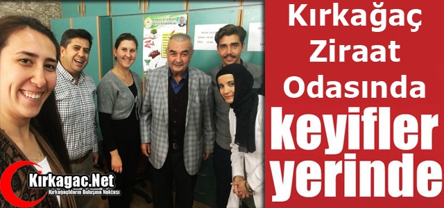 ZİRAAT ODASI’NDA KEYİFLER YERİNDE